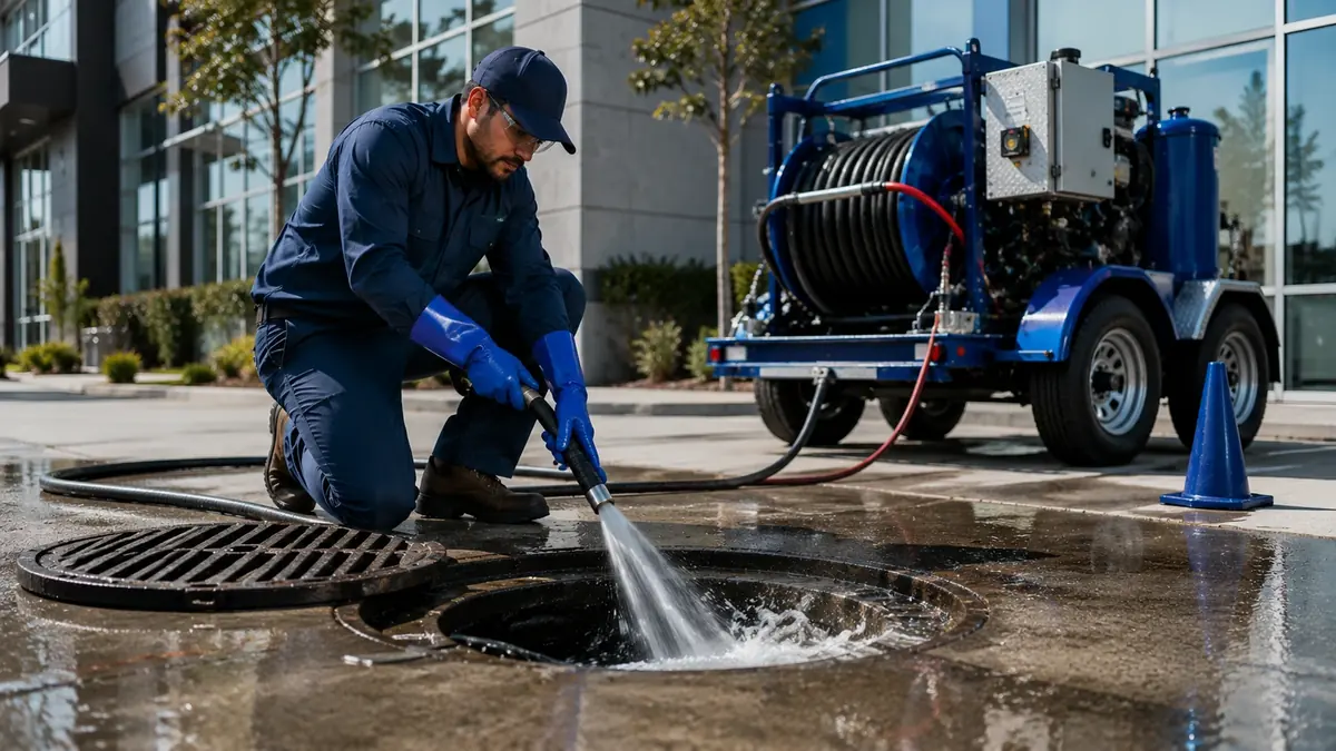 Commercial Hydro Jet Drain Cleaning in Walnut Creek